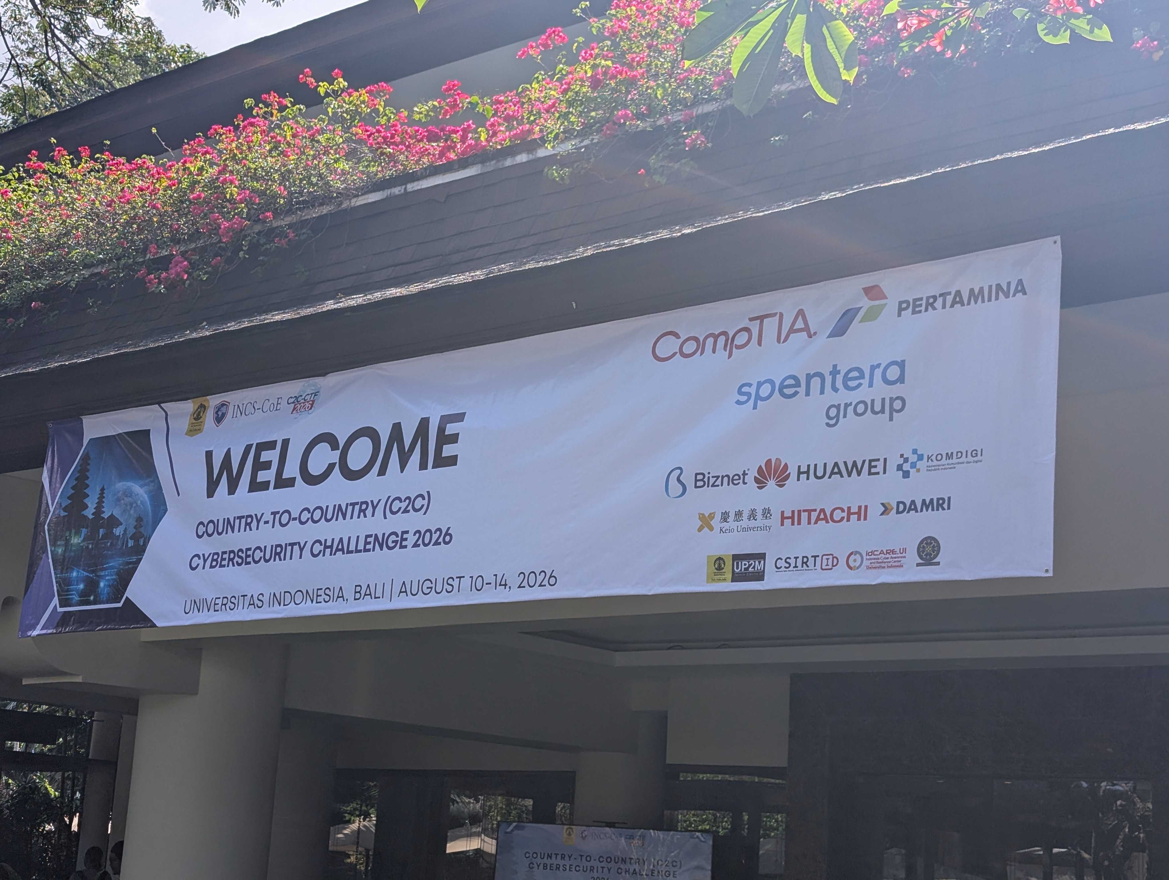 C2C CTF 2026 ファイナルラウンドの様子